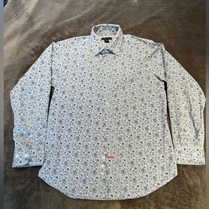 Boys size 10 floral dress shirt